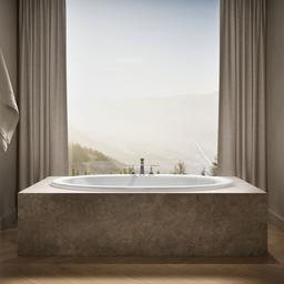 Kohler Sunward 72'' x 42'' drop-in bath - White - image 4
