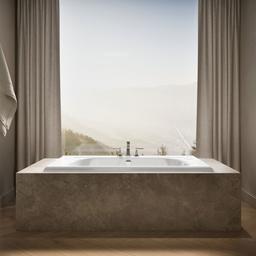 Kohler Memoirs 66'' x 42'' drop-in bath - White - image 4