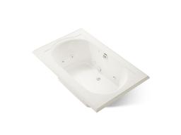 Kohler Memoirs 66'' x 42'' drop-in whirlpool bath - Biscuit - image 1