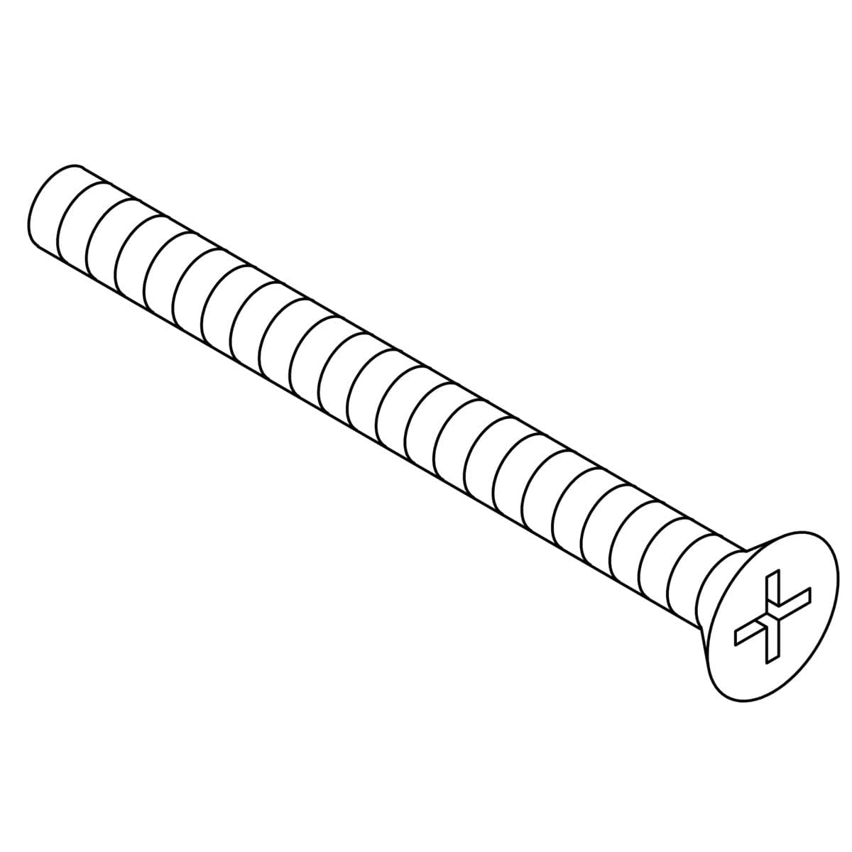 Kohler Genuine Parts Screw,10-24 X 1.875, Countersunk by Kohler Genuine Parts