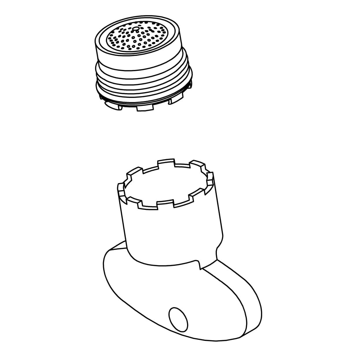 Kohler Genuine Parts KIT, Hardware, Aerator by Kohler Genuine Parts