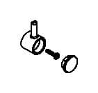 Kohler Genuine Parts Handle KIT Service KIT - Vibrant Brushed Nickel by Kohler Genuine Parts