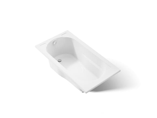 Kohler Devonshire 60'' x 32'' drop-in bath - White