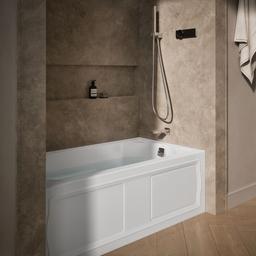 Kohler Devonshire 60'' x 32'' alcove bath, right drain - White - image 2