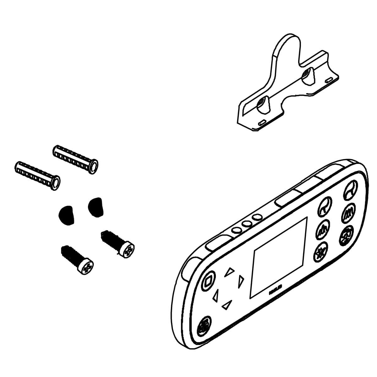 Kohler Genuine Parts Remote Installation Attachment by Kohler Genuine Parts