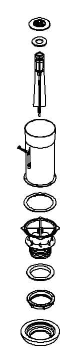 FLUSH VALVE KIT by Kohler Genuine Parts