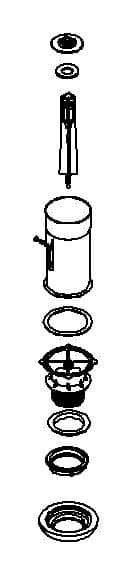 FLUSH VALVE KIT by Kohler Genuine Parts