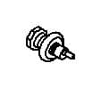 Kohler Genuine Parts Decorative KNOB - Vibrant Brushed Nickel by Kohler Genuine Parts