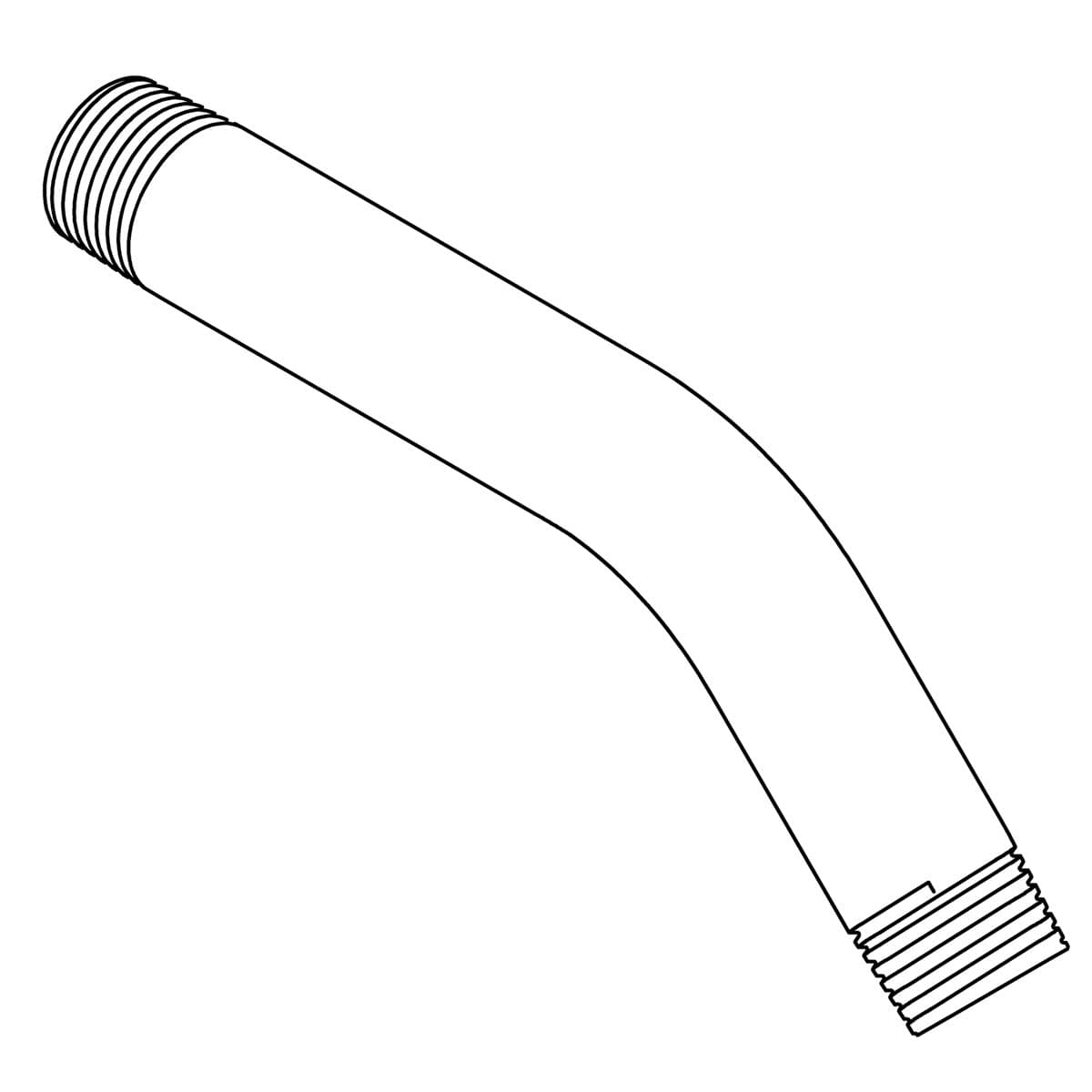 Kohler Genuine Parts Shower ARM - French Gold by Kohler Genuine Parts