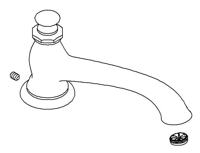 Kohler Genuine Parts Spout Assembly - French Gold by Kohler Genuine Parts