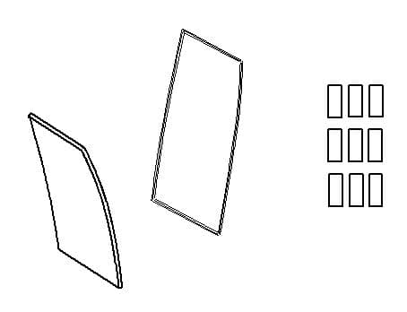 Kohler Genuine Parts Access Panel Assembly - White by Kohler Genuine Parts