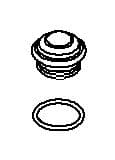 Kohler Genuine Parts CAP Assembly - Vibrant Brushed Bronze by Kohler Genuine Parts