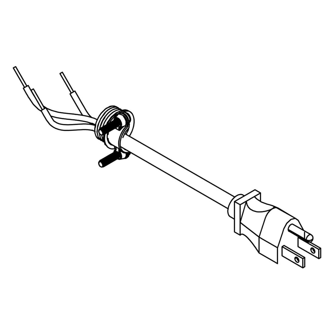 Kohler Genuine Parts Cable, Power, Nema, 5-15P by Kohler Genuine Parts