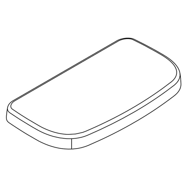 Kohler Genuine Parts Cover, Toilet TANK - Biscuit