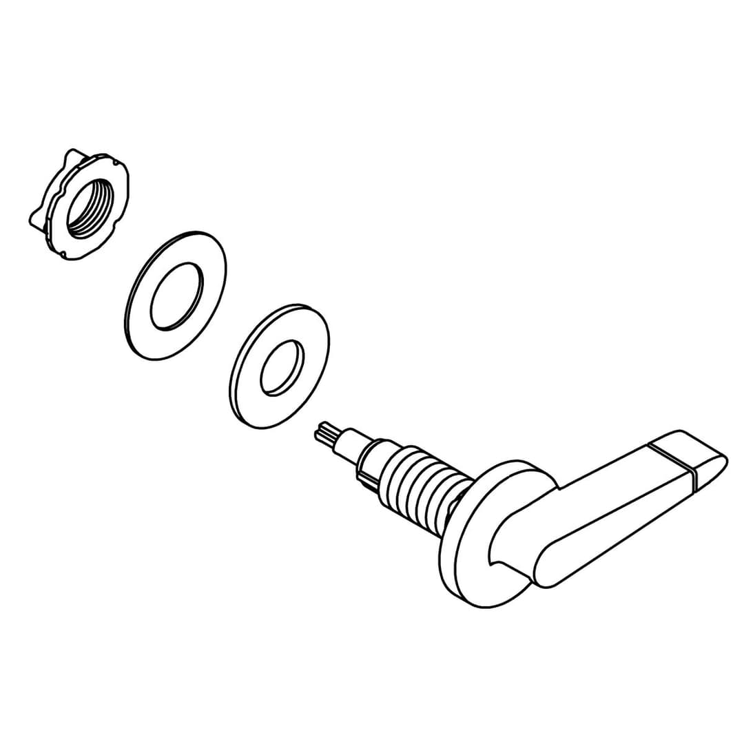 Kohler Genuine Parts TRIP Lever KIT - Conservation Green by Kohler Genuine Parts