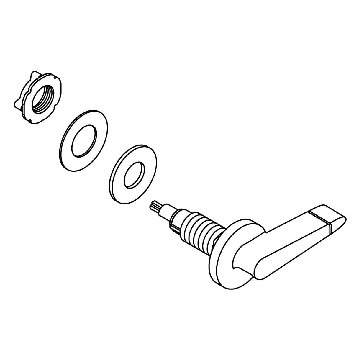Kohler Genuine Parts TRIP Lever KIT - Conservation Green by Kohler Genuine Parts