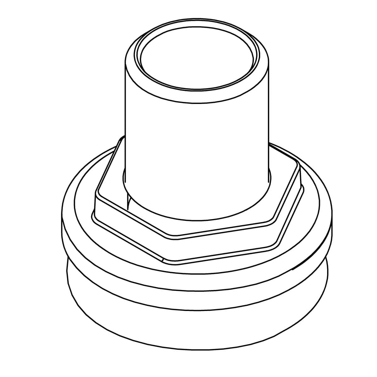 Urinal Spud Assembly by Kohler Genuine Parts