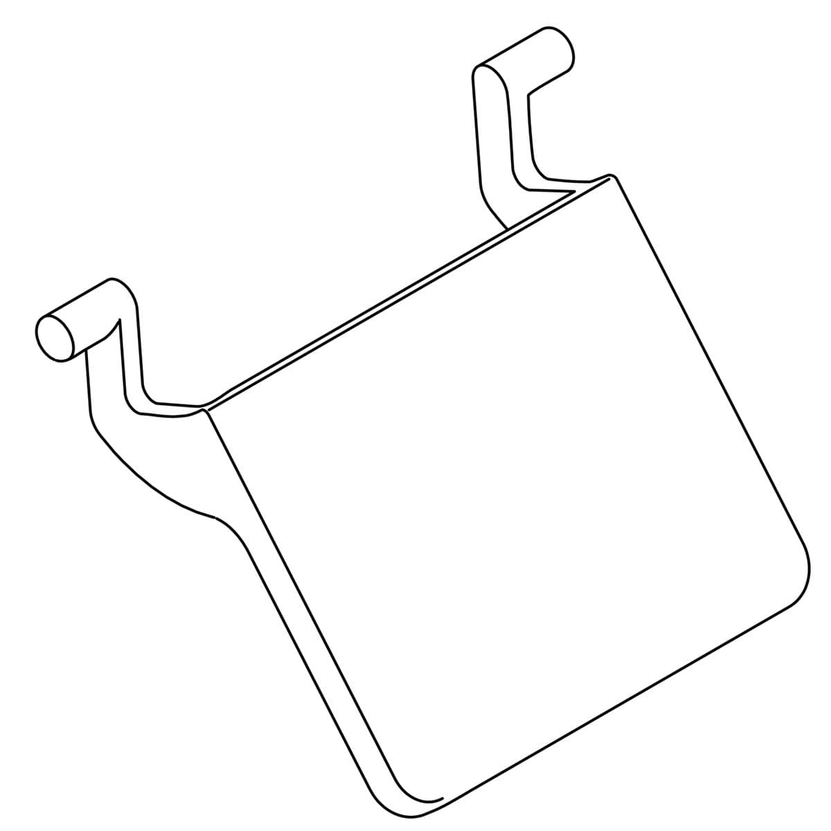 Kohler Genuine Parts Wand-door-sp - White by Kohler Genuine Parts