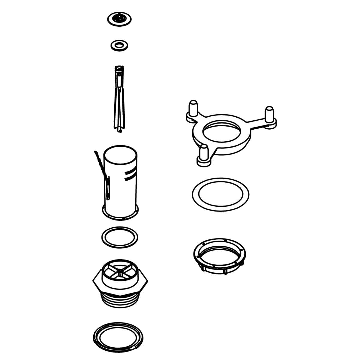 Kohler Genuine Parts Canister Valve Assy, Service KIT by Kohler Genuine Parts