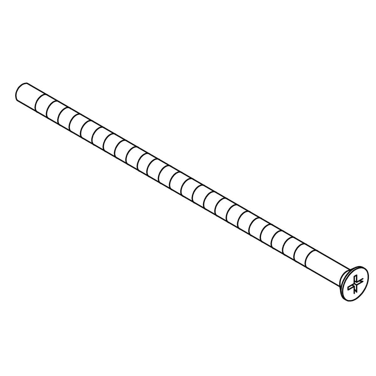 Kohler Genuine Parts Screw, 10-24 X 4.500, FLAT HEAD by Kohler Genuine Parts