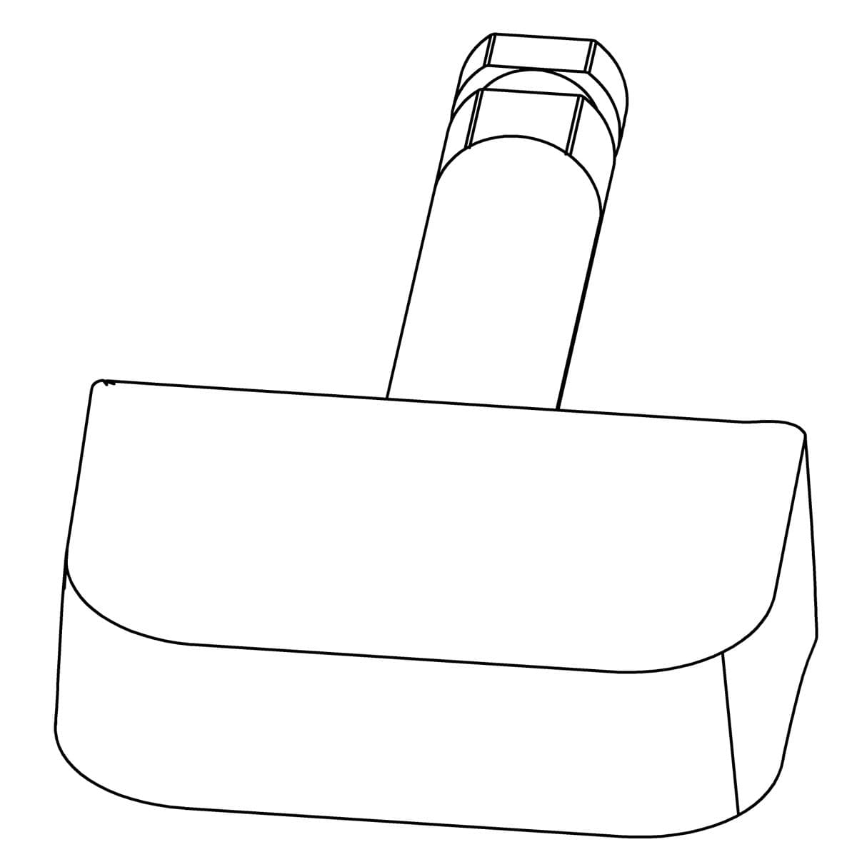 Kohler Genuine Parts KNOB - White by Kohler Genuine Parts