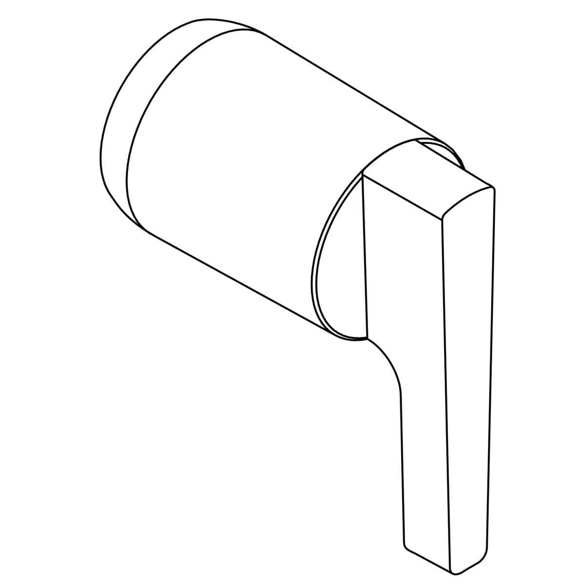 Kohler Genuine Parts Assembly, Handle - Vibrant Brushed Nickel by Kohler Genuine Parts