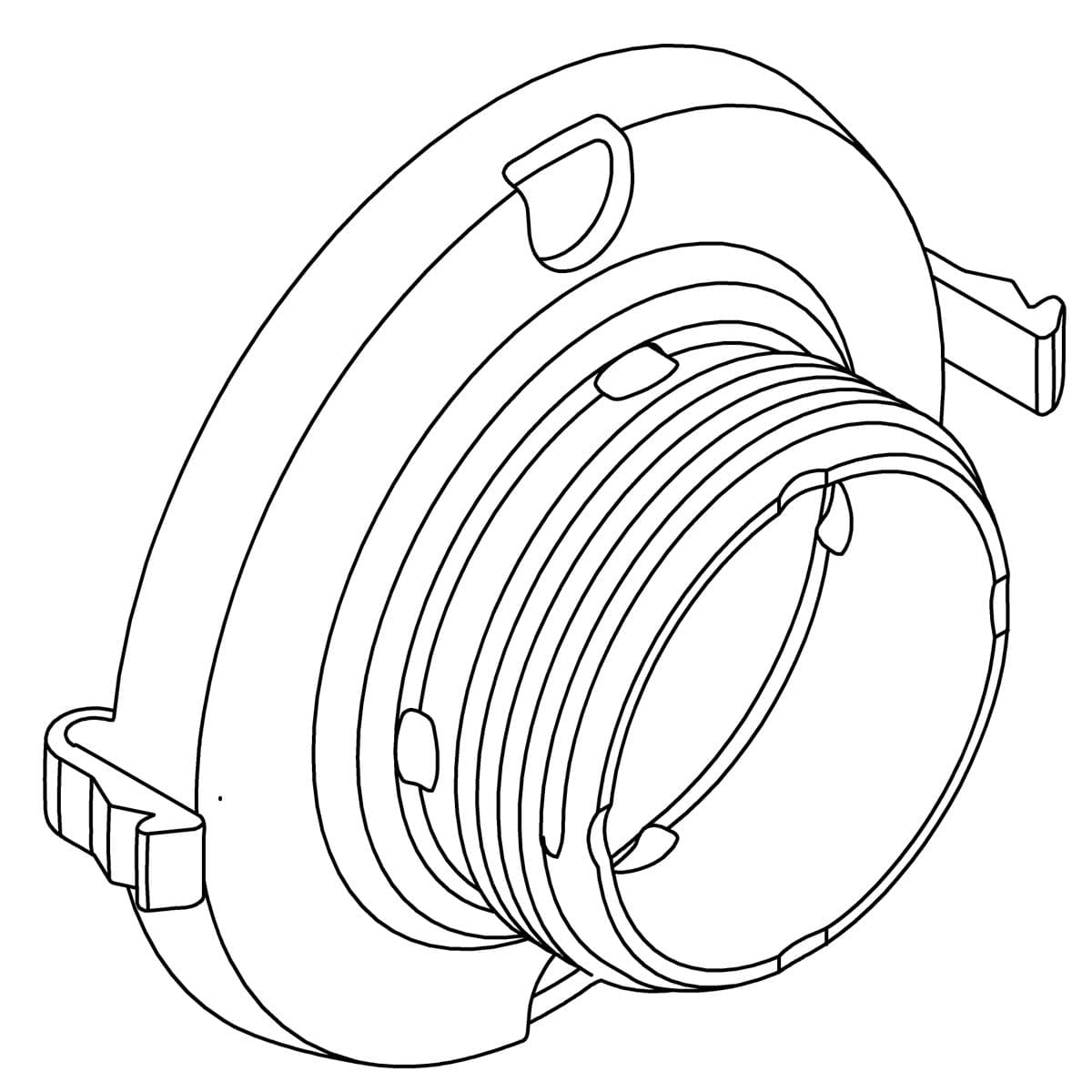 Hub, Threaded Trim by Kohler Genuine Parts
