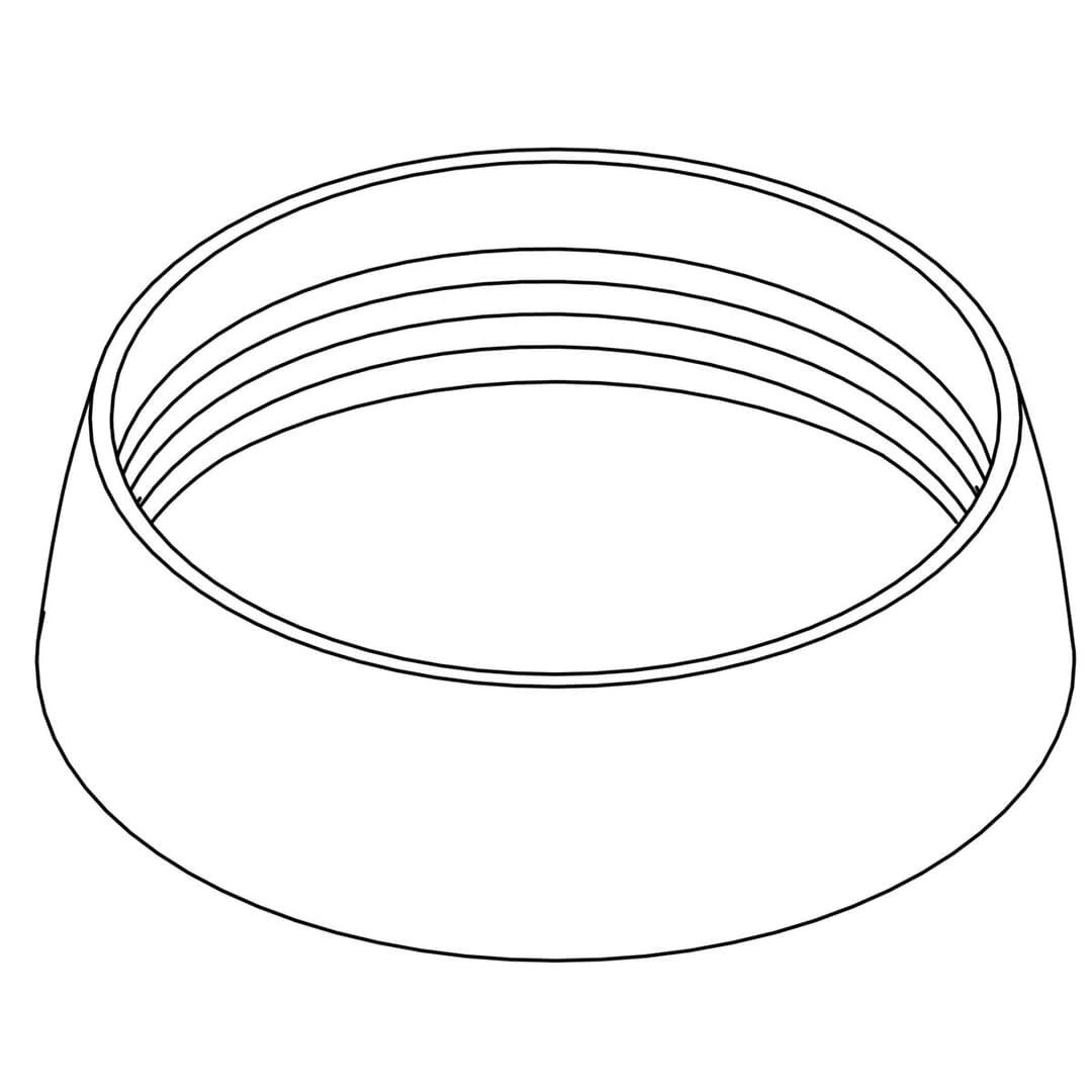 Kohler Genuine Parts Bonnet - Vibrant Brushed Moderne Brass by Kohler Genuine Parts