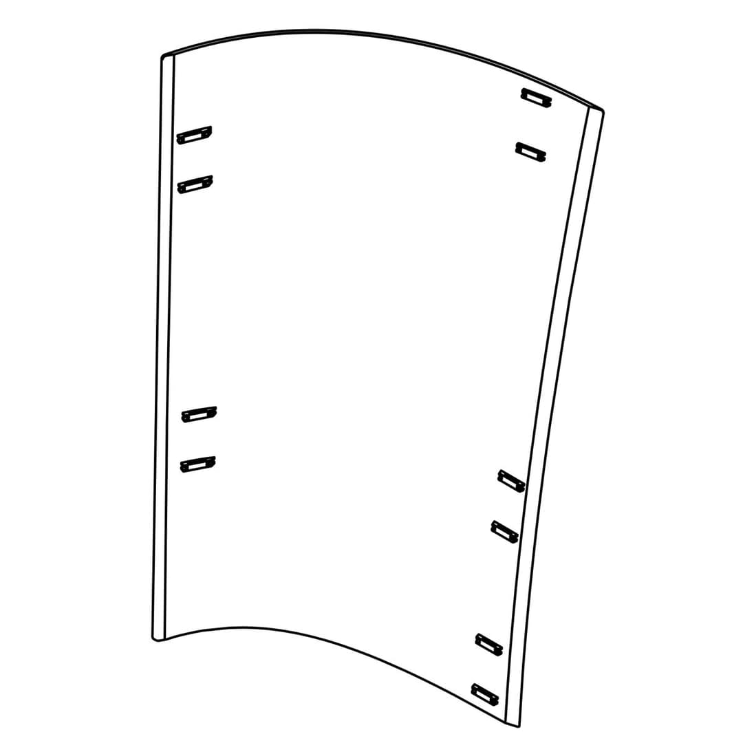 Kohler Genuine Parts SIDE Panel, LEFT - White by Kohler Genuine Parts