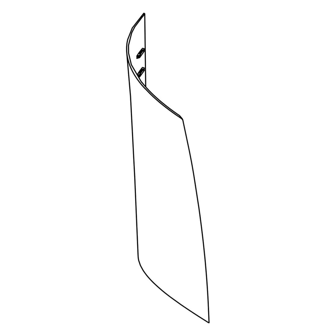 Kohler Genuine Parts SIDE Panel, Right - White by Kohler Genuine Parts