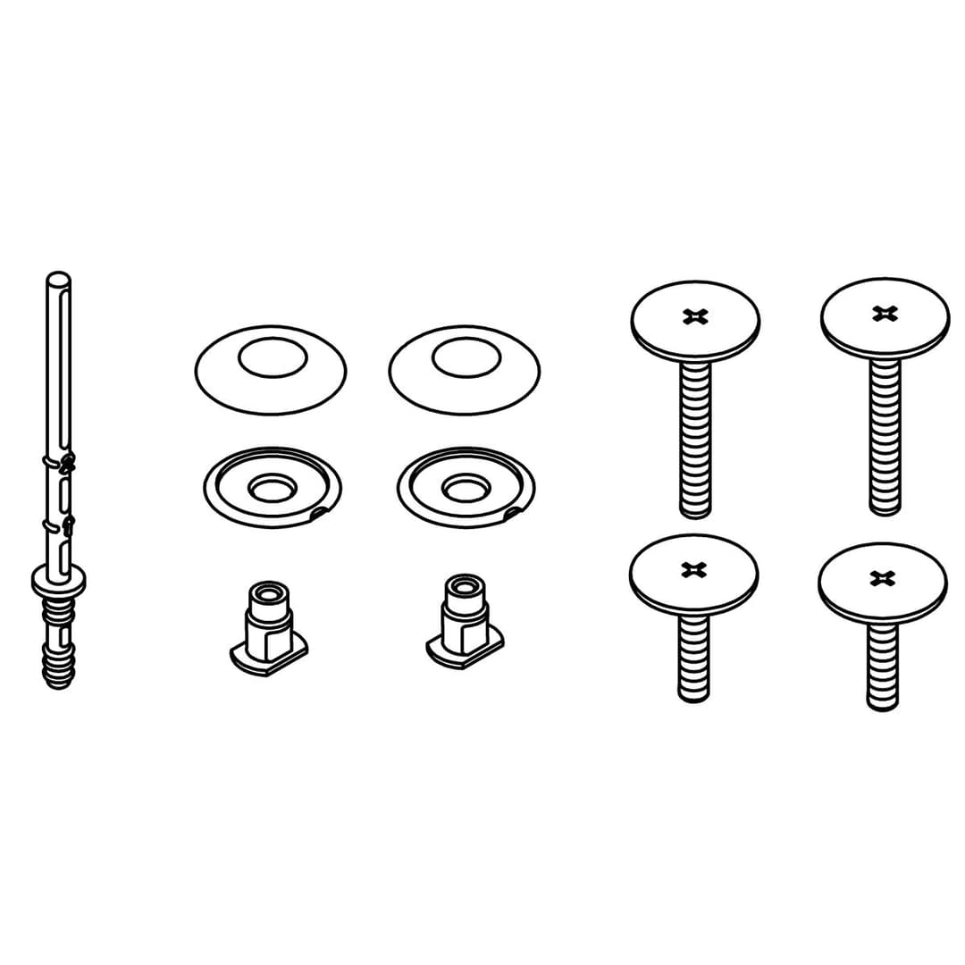 Kohler Genuine Parts LOW Profile BOLT CAP Service KIT - Sandbar by Kohler Genuine Parts