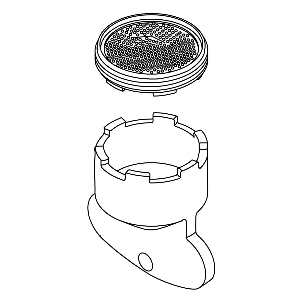 Kohler Genuine Parts Service KIT, SLIM M24 Stream Shaper (SO) by Kohler Genuine Parts
