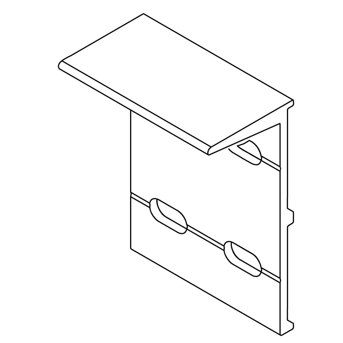 Kohler Genuine Parts 1235216 Cleat 1.500 - Anodized Nickel Kohler by Kohler Genuine Parts