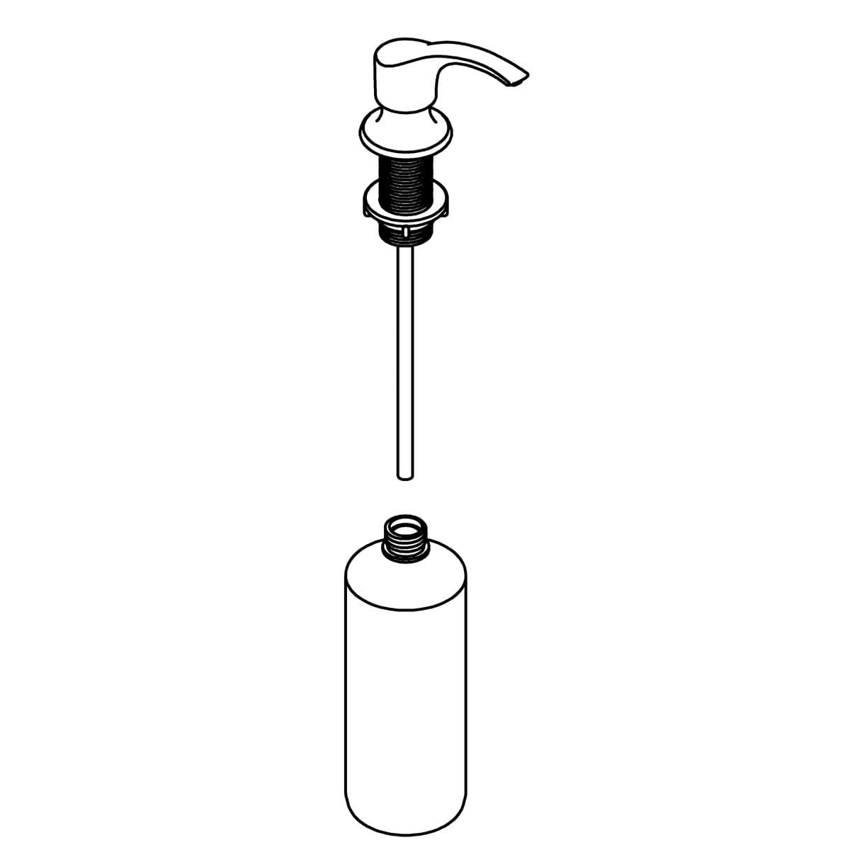 Kohler Genuine Parts SOAP Dispenser ASSY - Vibrant Stainless Steel by Kohler Genuine Parts