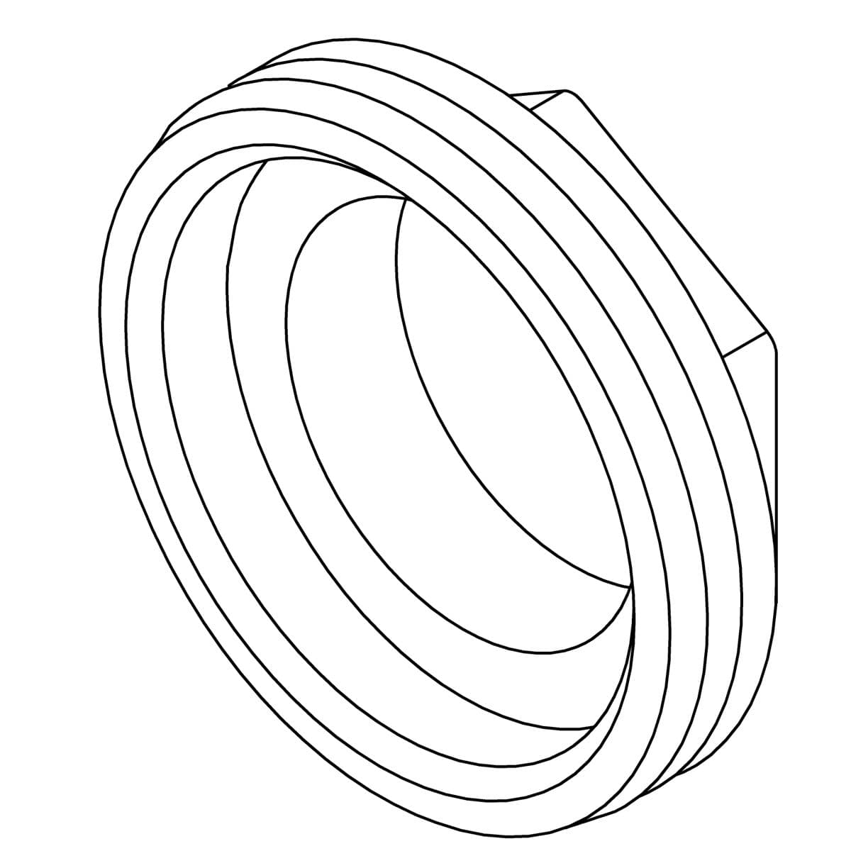 Kohler Genuine Parts Valve HOLD DOWN NUT by Kohler Genuine Parts