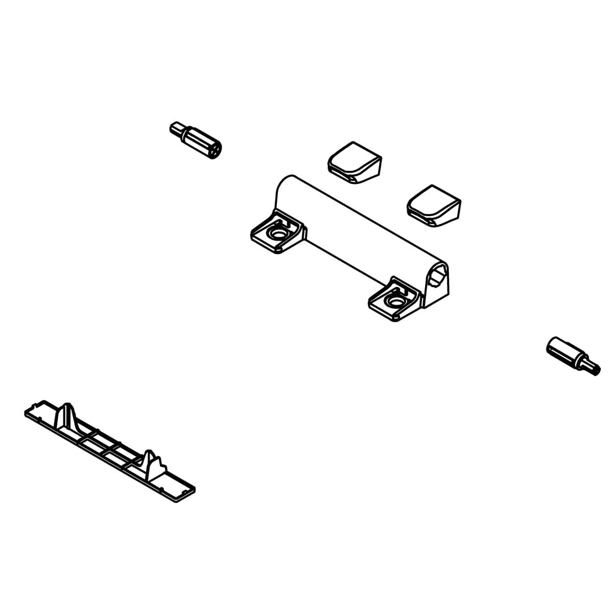 Kohler Genuine Parts Hinge, Assembly - White by Kohler Genuine Parts