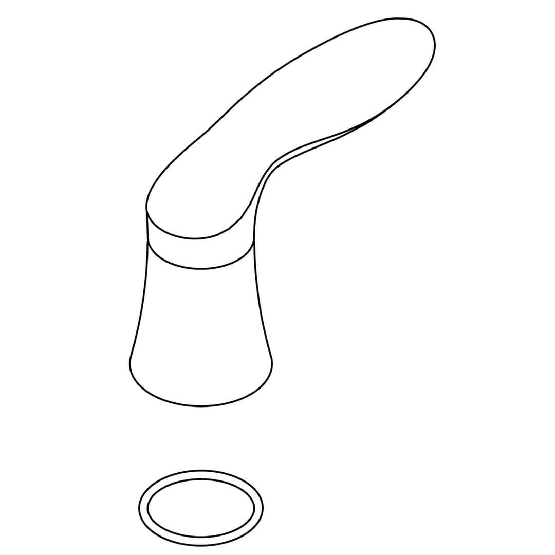Kohler Genuine Parts Handle Assy, COLD - Polished Chrome by Kohler Genuine Parts