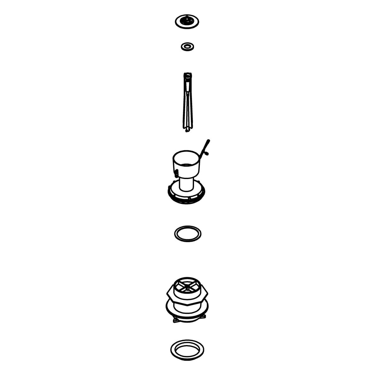 Kohler Genuine Parts Canister Valve Assy, Service KIT (SO) by Kohler Genuine Parts