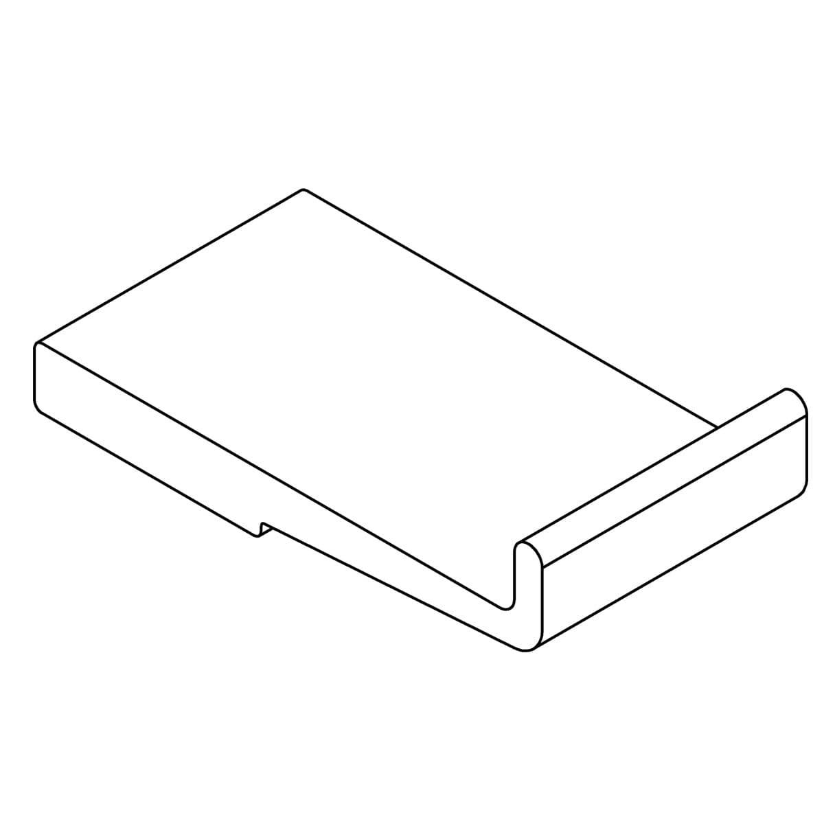 Kohler Genuine Parts 1238432 FAB, WALL JAMB SEAT 1.094 - Anodized Dark Bronze by Kohler Genuine Parts