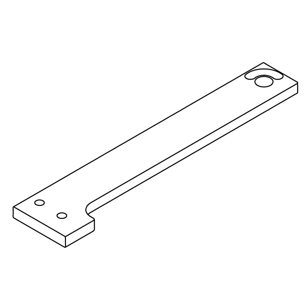 Kohler Genuine Parts 1238438 Connector Bracket 9.781 - Anodized Dark Bronze by Kohler Genuine Parts