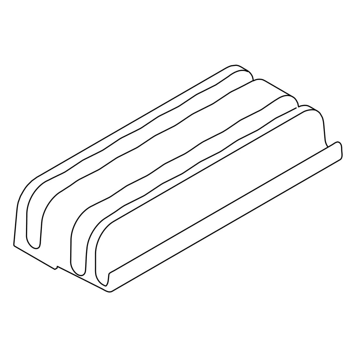 Kohler Genuine Parts Center Guide, 5/16 (black) by Kohler Genuine Parts