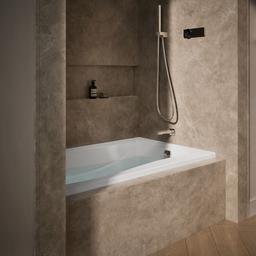 Kohler Mariposa 60'' x 36'' alcove bath, right drain - White - image 2