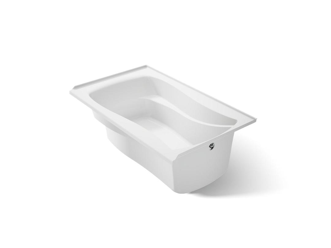 Kohler Mariposa 60'' x 36'' alcove bath, right drain - White by Kohler
