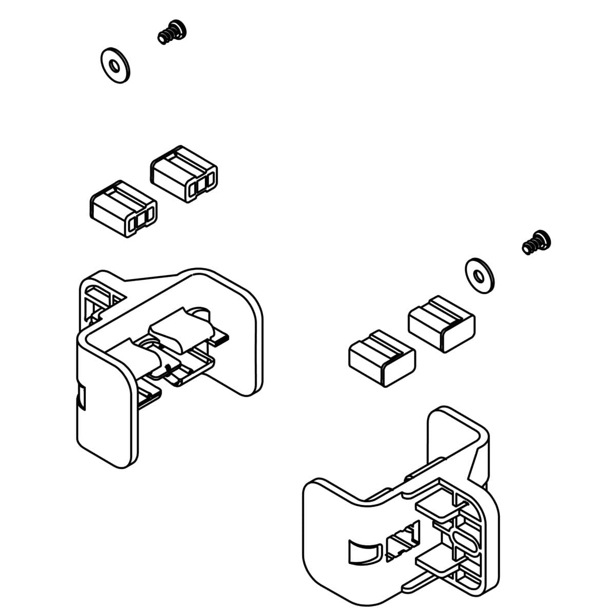 Kit, Tank Clips by Kohler Genuine Parts