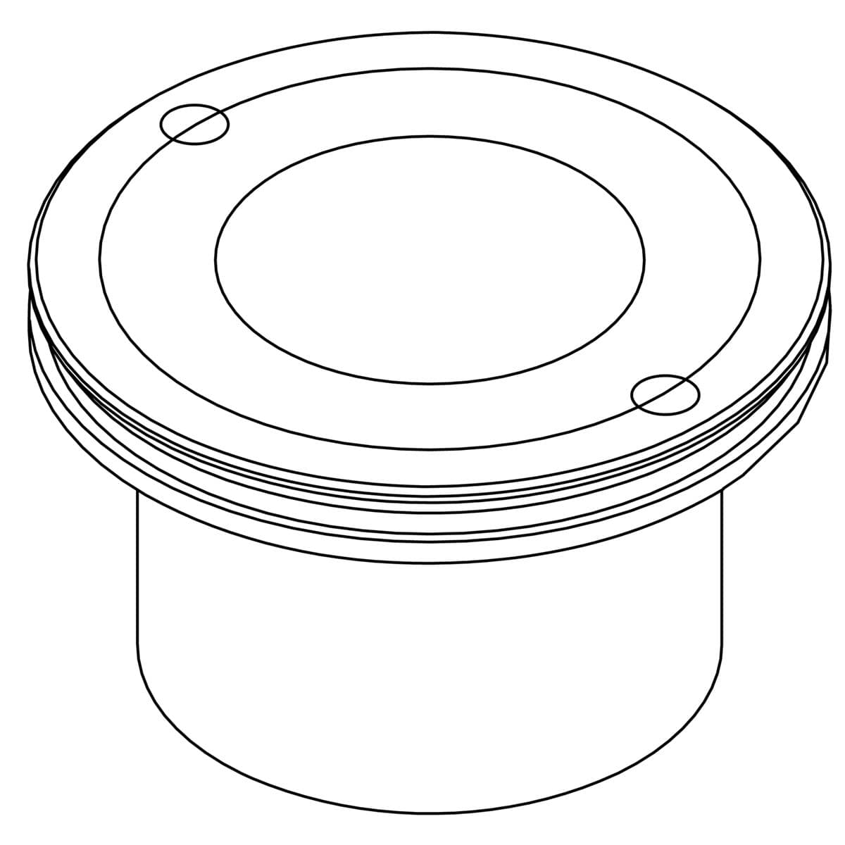Kohler Genuine Parts Escutcheon - Rough Plate by Kohler Genuine Parts