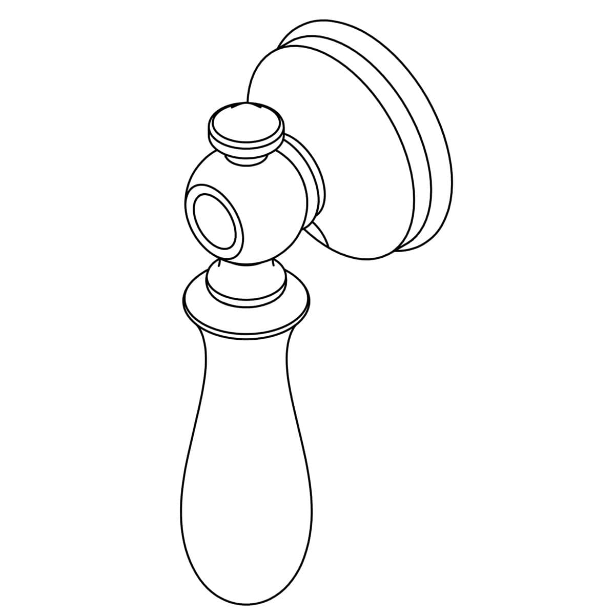 Kohler Genuine Parts Handle KIT, Lever ASSY - Vibrant Brushed Moderne Brass by Kohler Genuine Parts