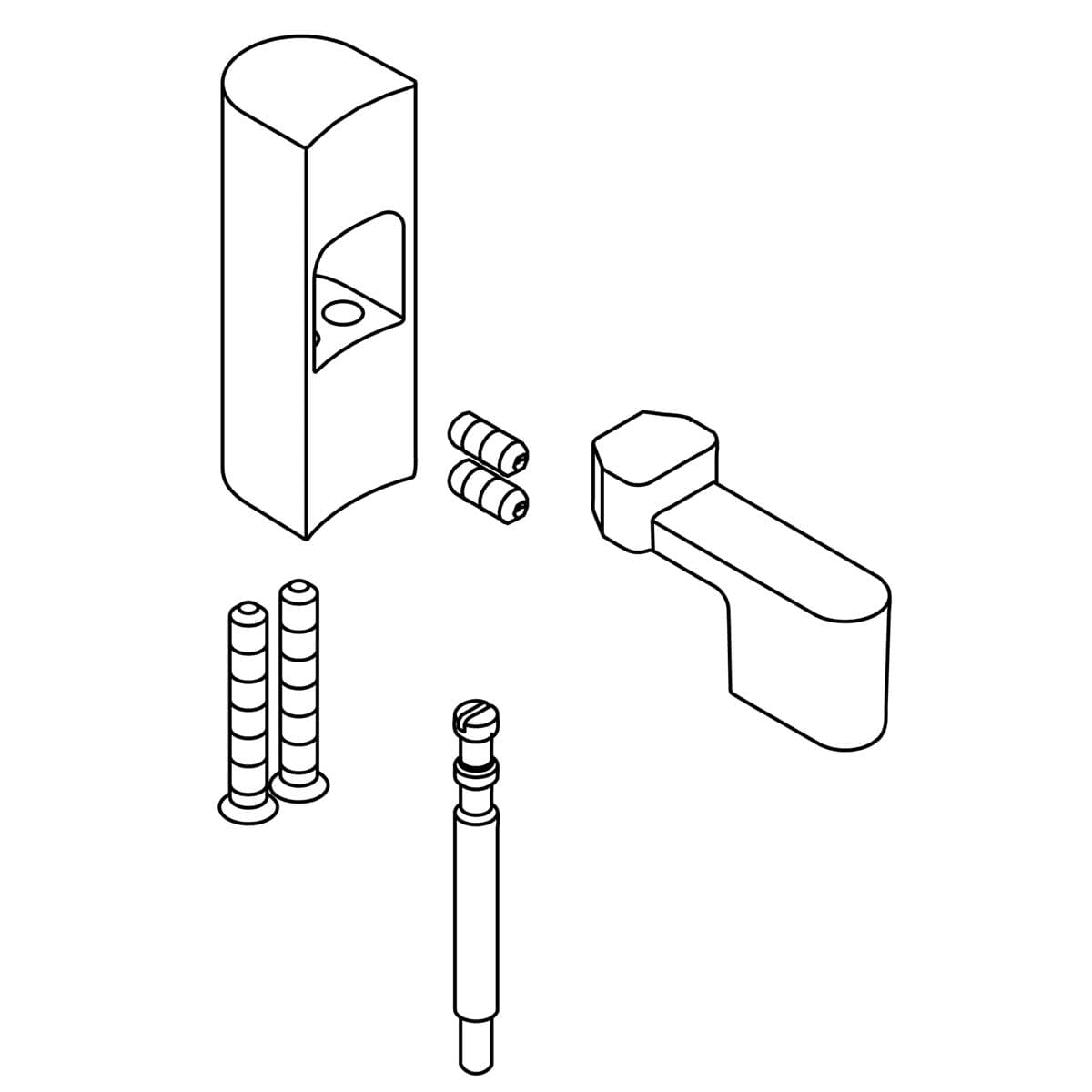 Kohler Genuine Parts Diverter KIT - Vibrant Brushed Moderne Brass by Kohler Genuine Parts
