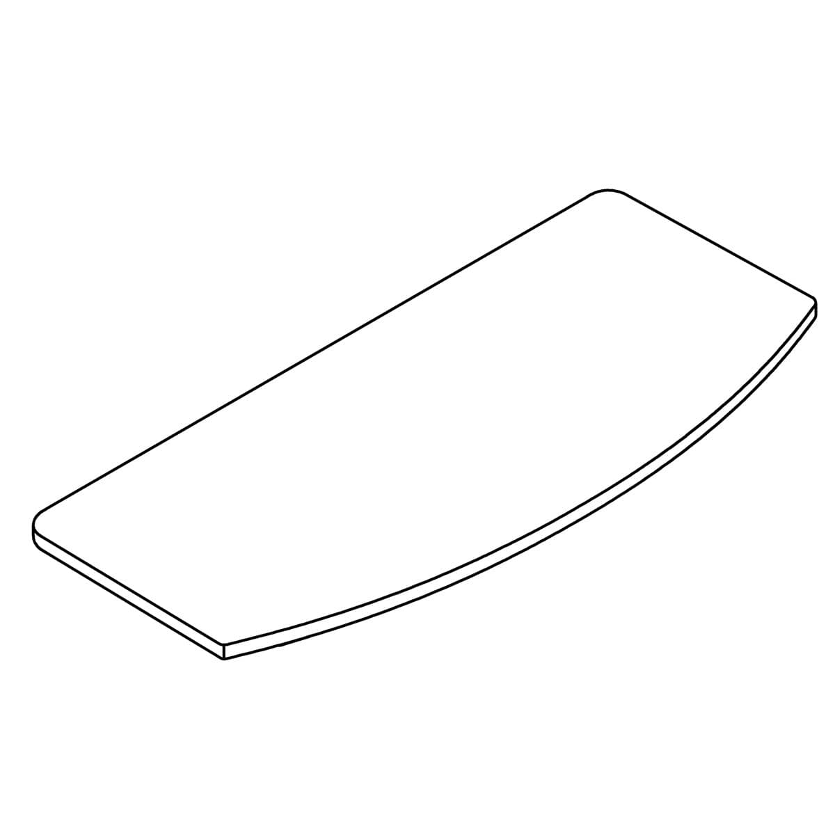Kohler Genuine Parts Toilet TANK Cover - White by Kohler Genuine Parts