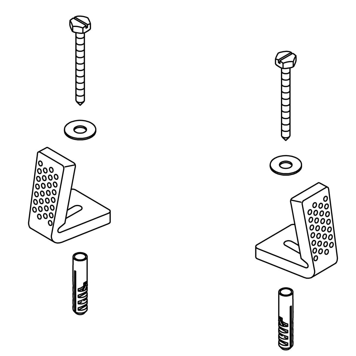 Kohler Genuine Parts Floor Mounting Assembly by Kohler Genuine Parts