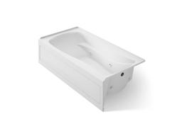 Kohler Mariposa 72'' x 36'' alcove whirlpool bath, right drain - White - image 1